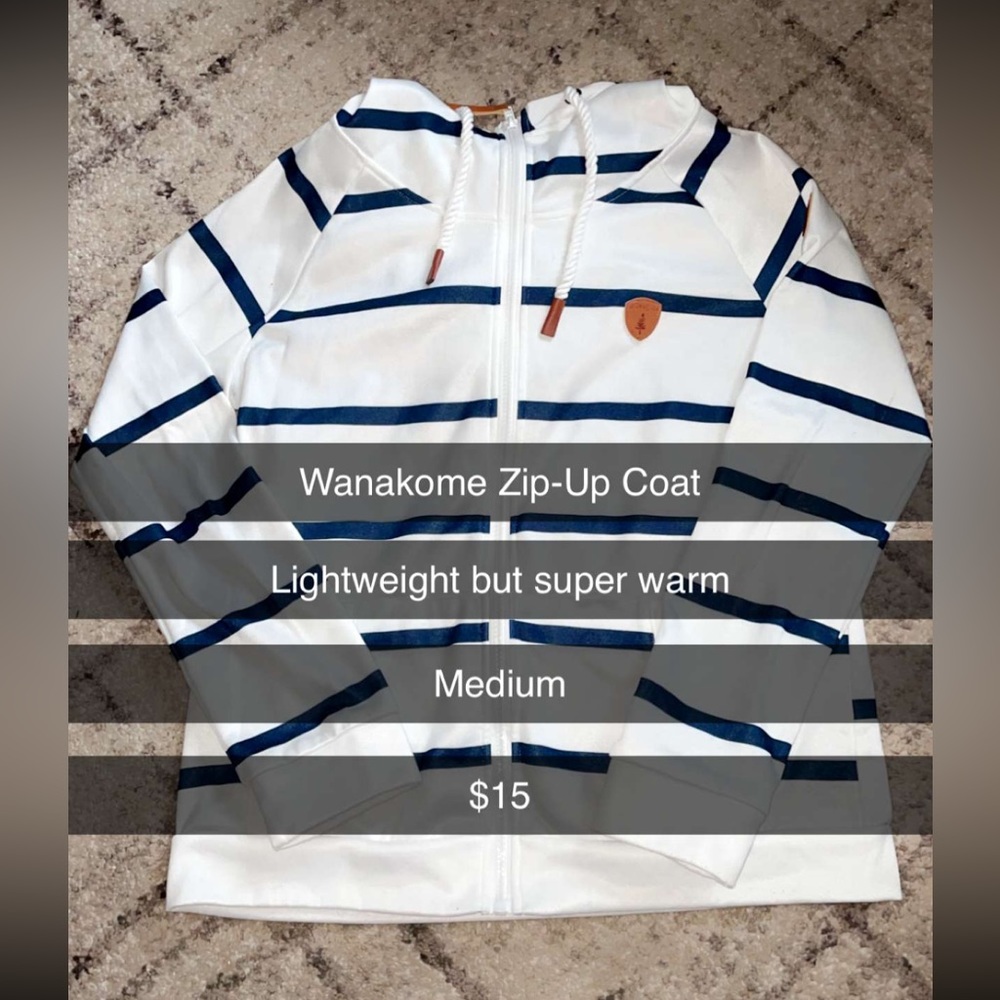 Wanakome Zip-Up Coat